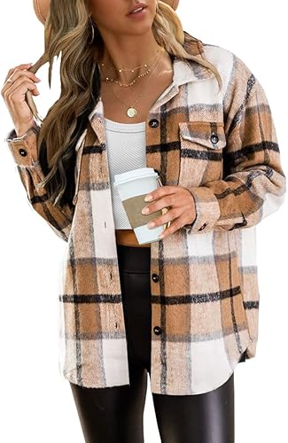 Automet Plaid Flannel Jacket